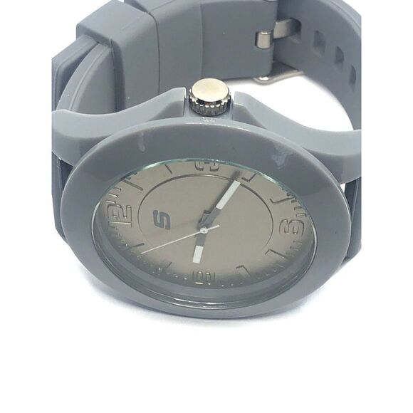 Skechers SR5011 Men's Grey Silicone Analog Grey Dial Quartz Genuine Watch OP158 - Picture 6 of 9